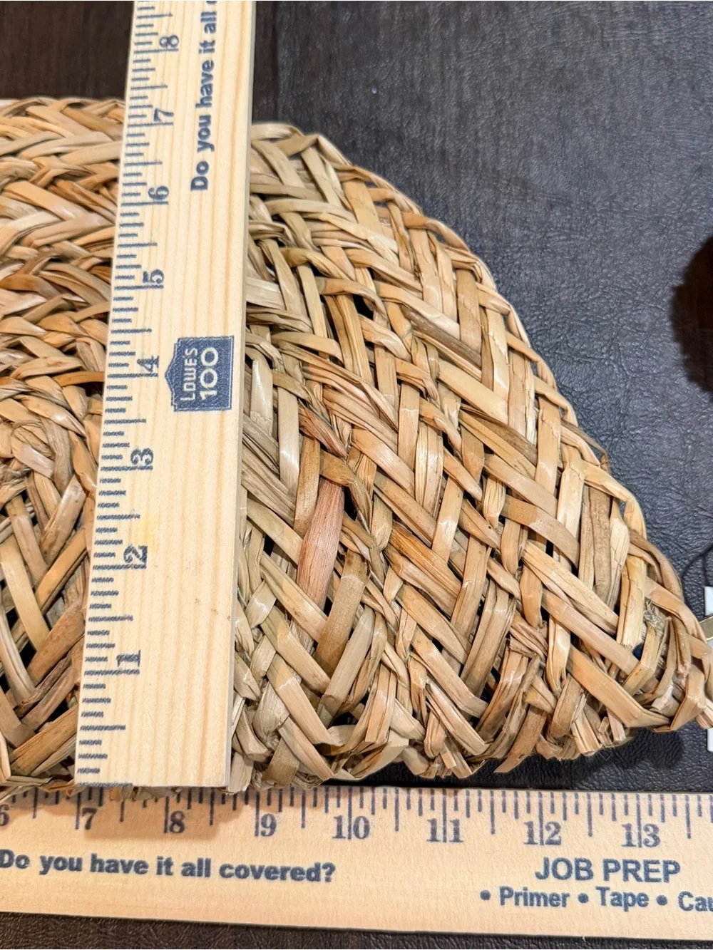 Mud Pie Ooh La La Straw Clutch with Tassel  and Packet New With Tags